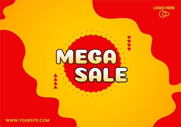 Mega Sale Shopping Banner