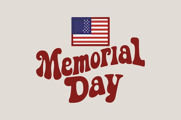 Vector memorial day typography tshirt design svg vector file