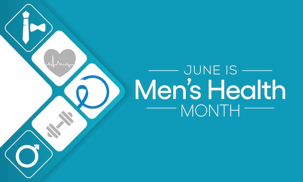 Men's health month is observed every year in June