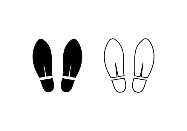 Men's shoes logo vector