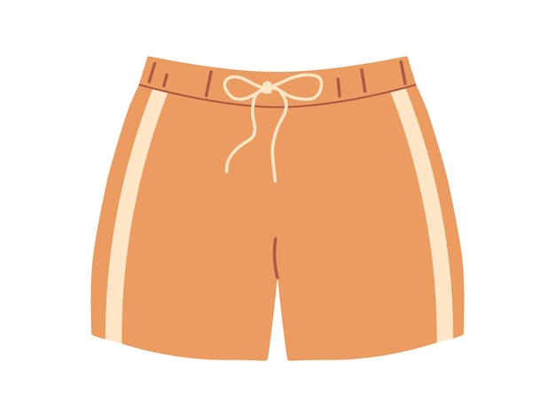 Men swim trunks and underpants Colorful underwear clothing Classic underclothing isolated models