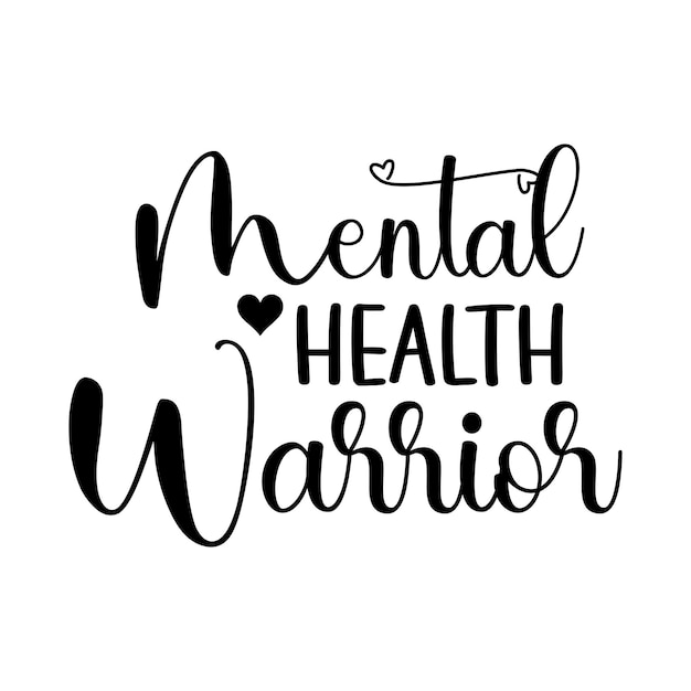 Vector mental health awareness