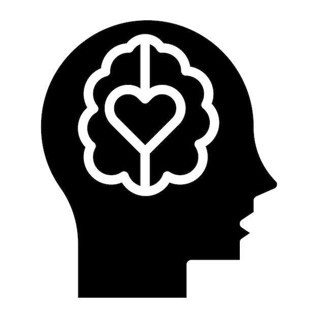 Mental Health icon vector image Can be used for Psychology