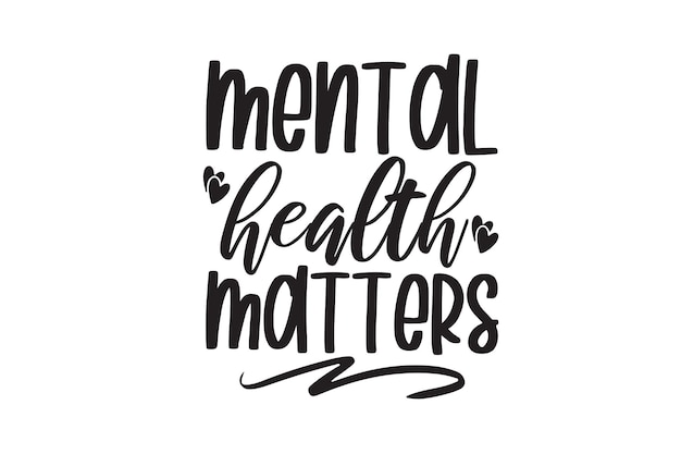 Mental Health Matters Vector File