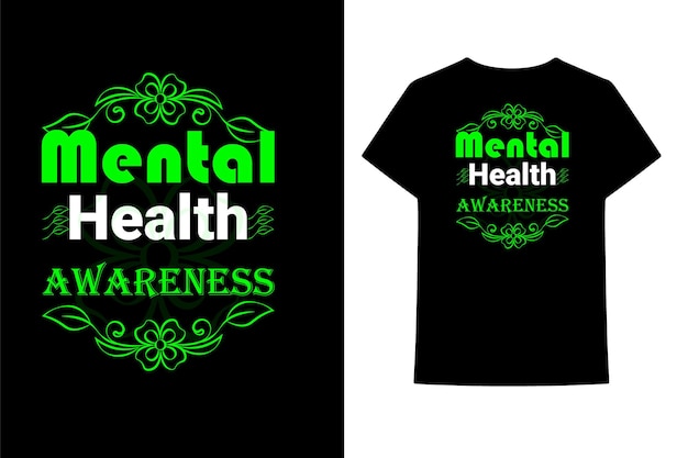 mental health t shirt design t shirt illustration