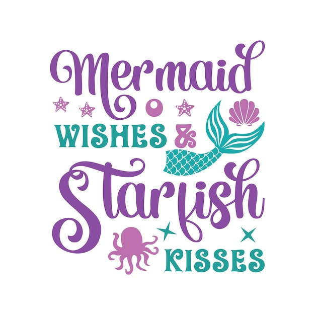 Vector mermaid svg t-shirt,mermaid svg, mermaid svg design