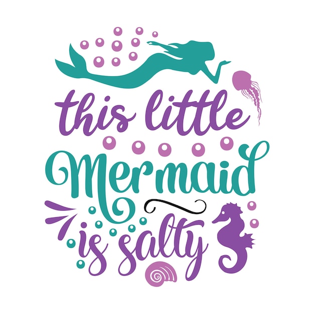 Vector mermaid svg t-shirt,mermaid svg, mermaid svg design