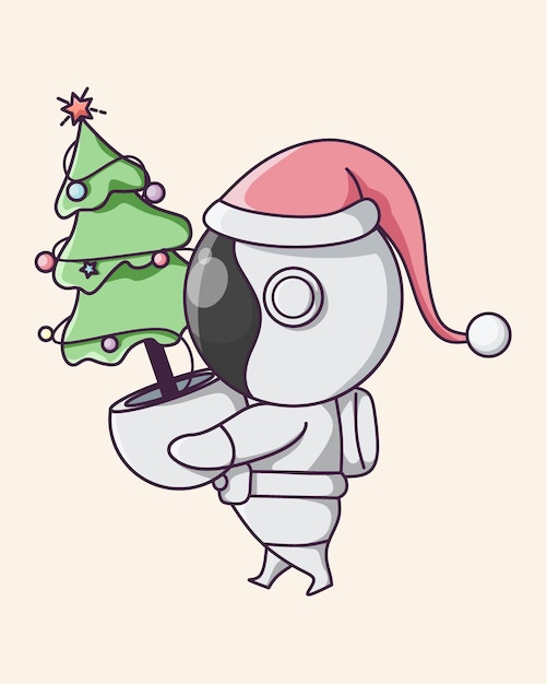 Merry christmas astronaut 5