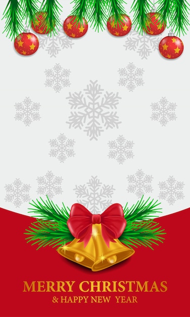 Merry Christmas card template