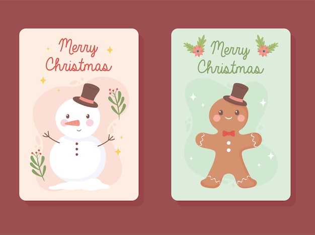 Merry christmas cards