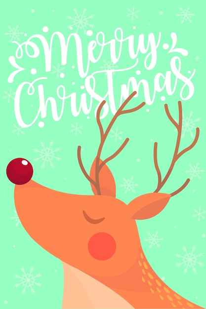 Merry  Christmas greeting card