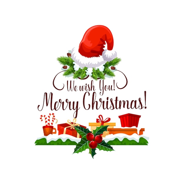 Merry Christmas happy holiday design