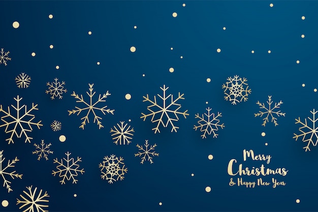 Merry Christmas and Happy New Year card 