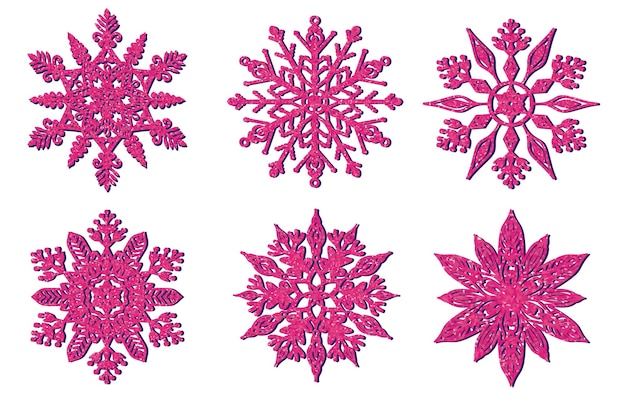 Merry Christmas and happy new year greeting card snowflake illustration background.