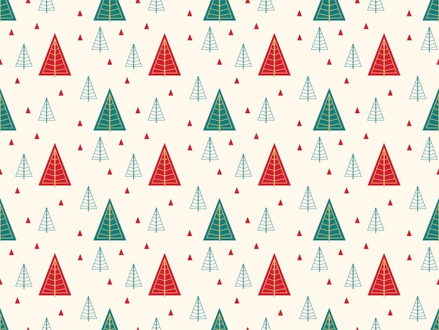 merry christmas pattern seamless backdrop wallpaper cartoon vector new year background template art