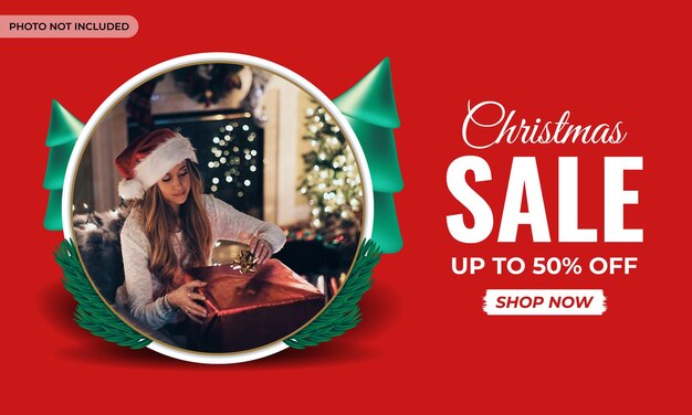 Merry Christmas special sale product background