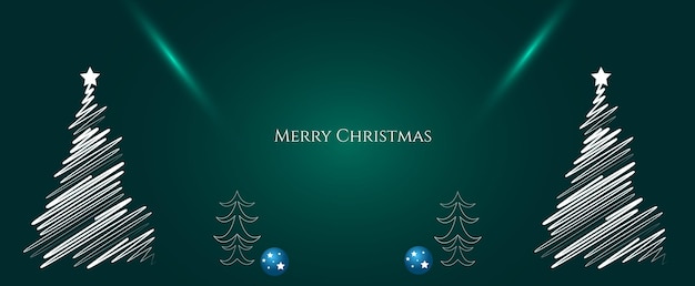 Merry Christmas style festival background design