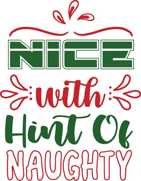 Vector merry christmas t-shirt design