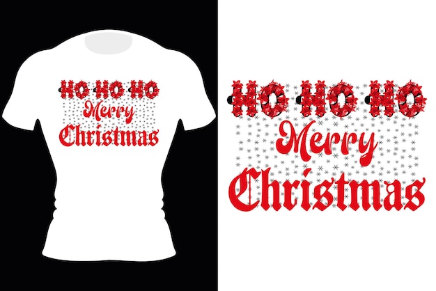 Merry Christmas typography lettering TShirt Christmas Tshirt Design Happy Christmas Day Gift