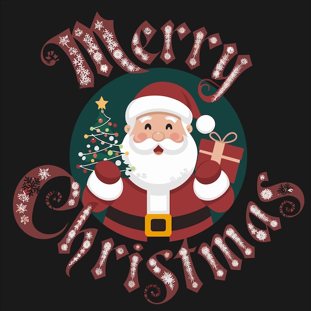 Vector merry christmas vector design for logo banner tshirt template etc