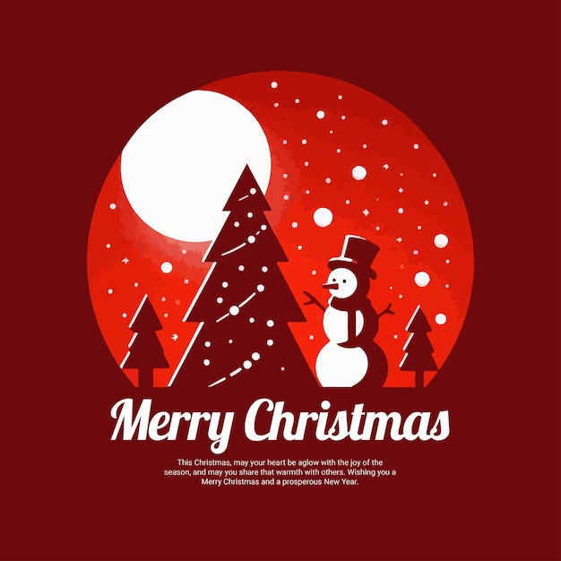 Vector merry christmas xmas celebration with santa clause gifts social media post banner template