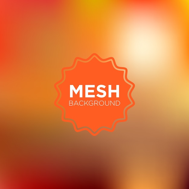 Mesh Backgrounds in Autumn Color Palette