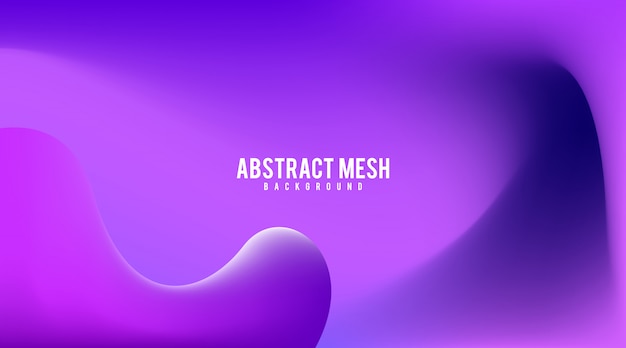 Mesh gradient abstract background vector