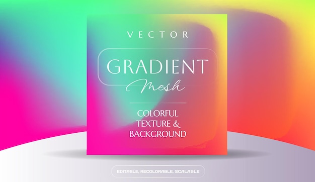 Mesh gradient background