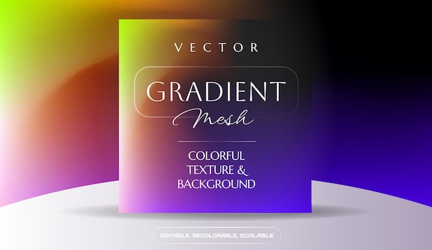 Mesh gradient background