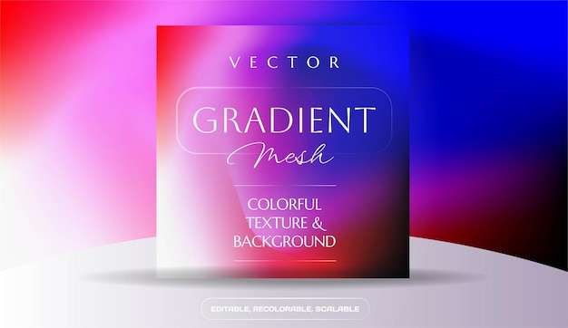 Mesh gradient background