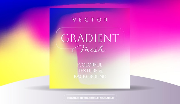 Mesh gradient background