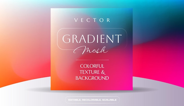 Mesh gradient background