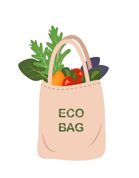 Mesh with vegetables. Healthy food in the bag. Shopping of organic products. Say no to plastic. Waste free consumption and saving the environment.