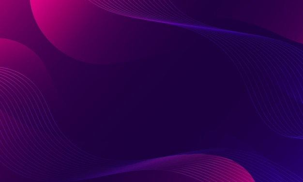 Mesmerizing gradient waves form a stunning versatile backdrop for your online branding