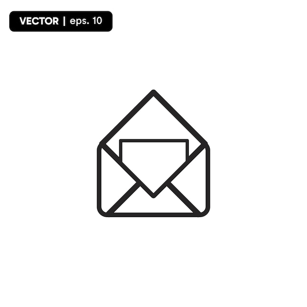 Message Icon Email or News Illustration Vector Signs and Symbols for Design Presentation Website or App Element