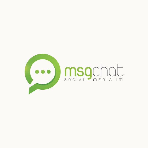 Messaging and Chattings Social Logo