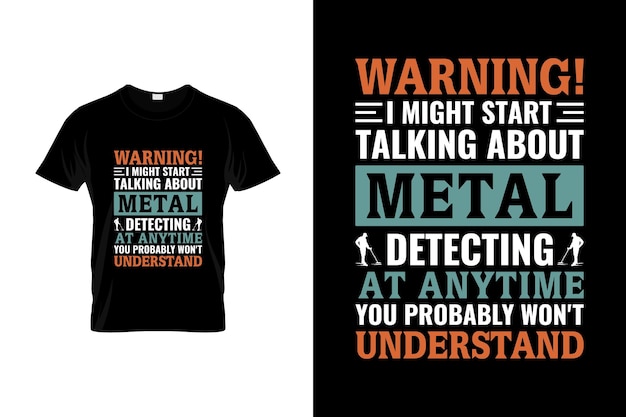 Metal director T-shirt Design or Metal director poster Design or Metal director illustration