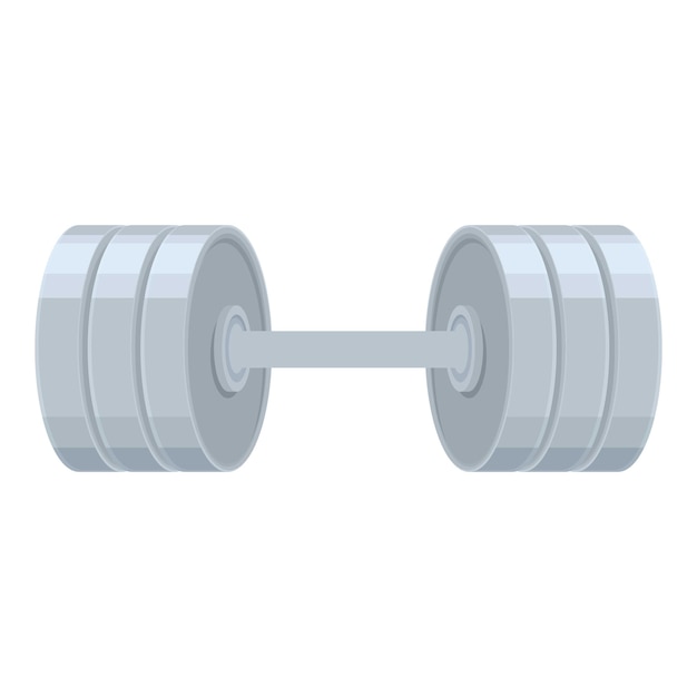 Metal dumbbell with weights for bodybuilding and fitness