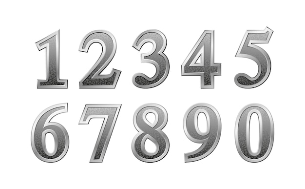 Metal numbers