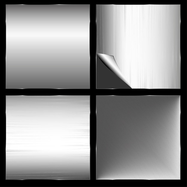 Metal silver backgrounds