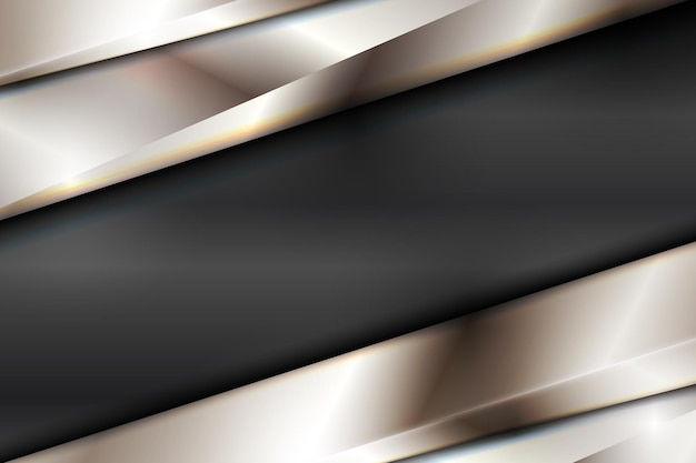 Vector metallic stripes background