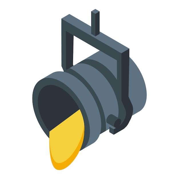 Metallurgy cauldron steel icon isometric vector Factory process