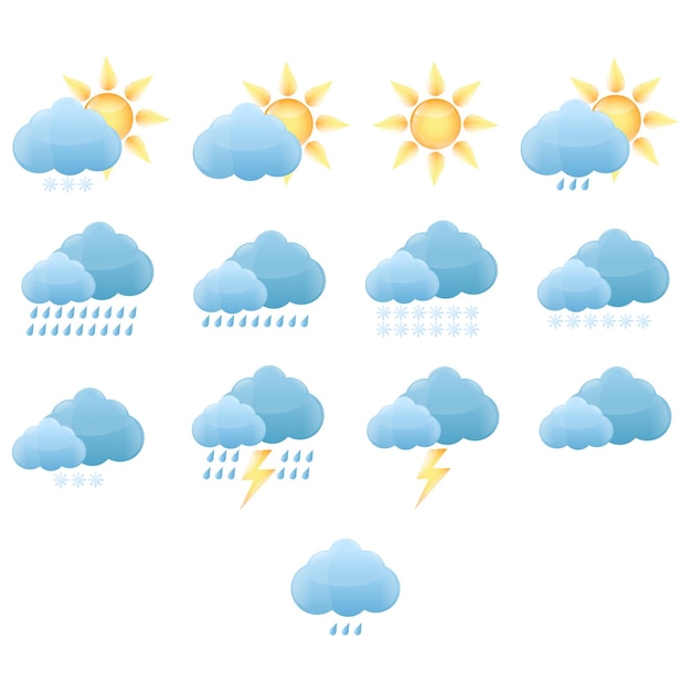 Vector meteo icon