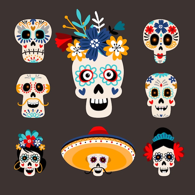 Mexican dead sugar heads.