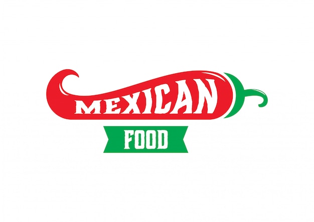 Mexican food logo 