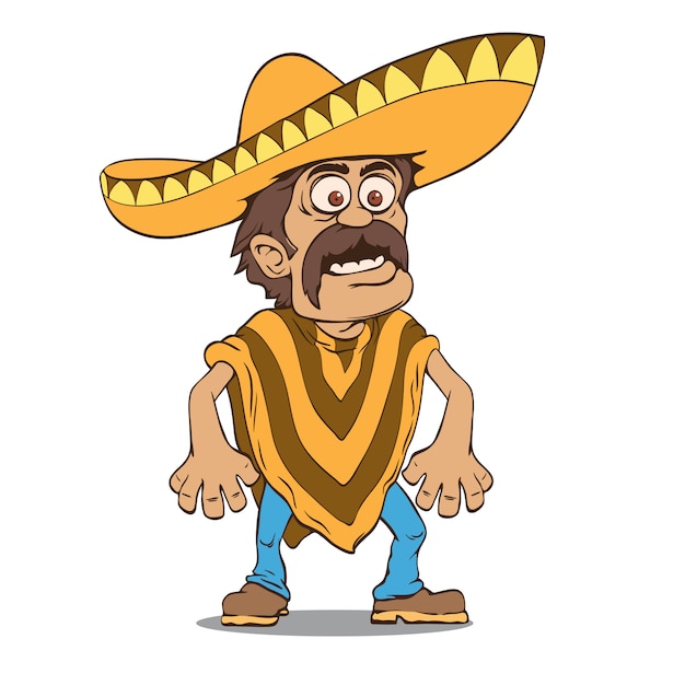 mexican man in sombrero