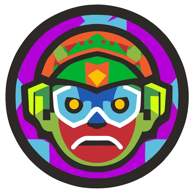 mexican mask vector illustration