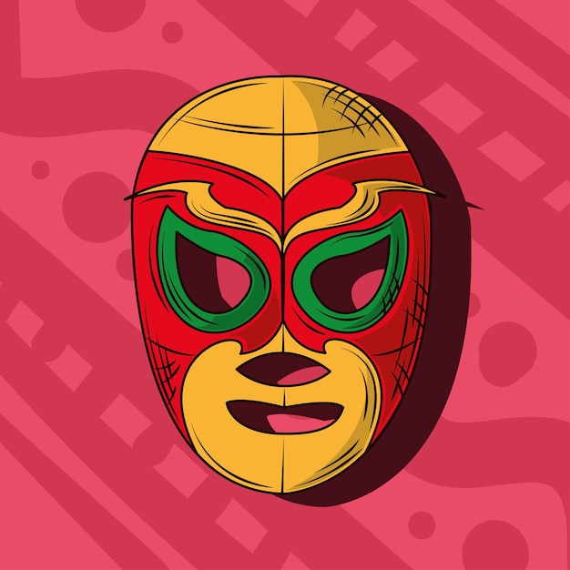 Mexican wrestling design