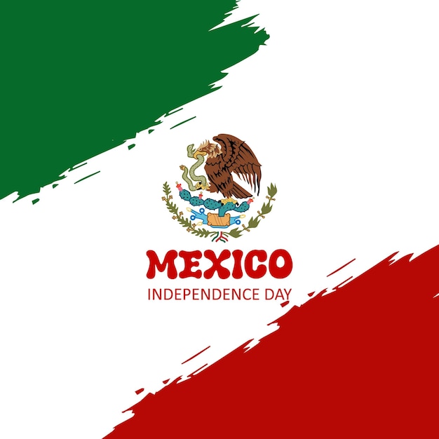 Vector mexico independence day vector background it is suitable for card banner or poster