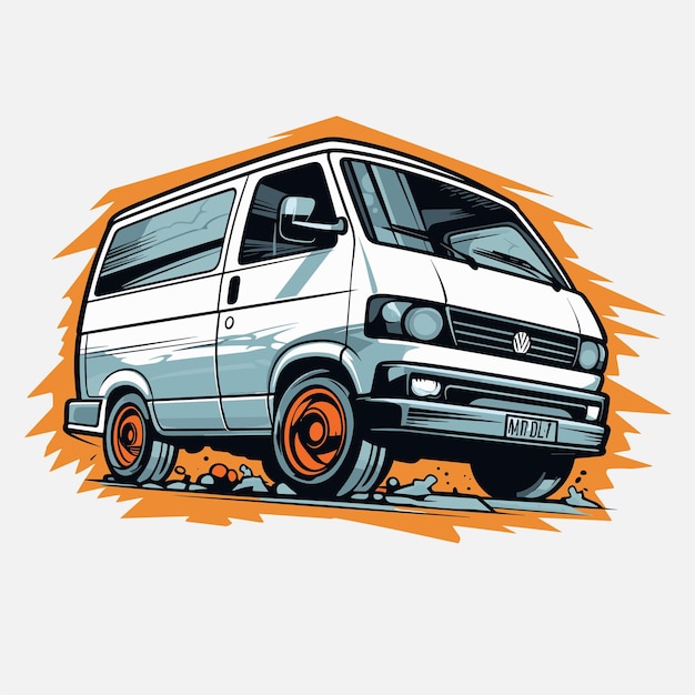 micro van logo